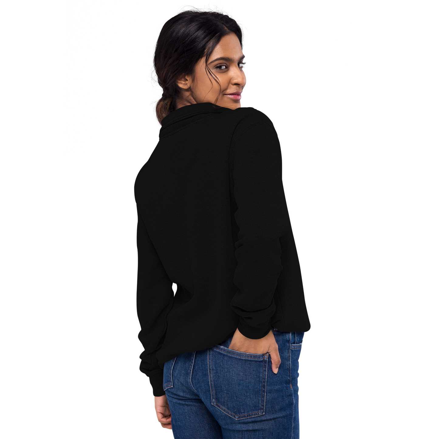 Sarté Unisex Fleece Pullover Quarter Zipper