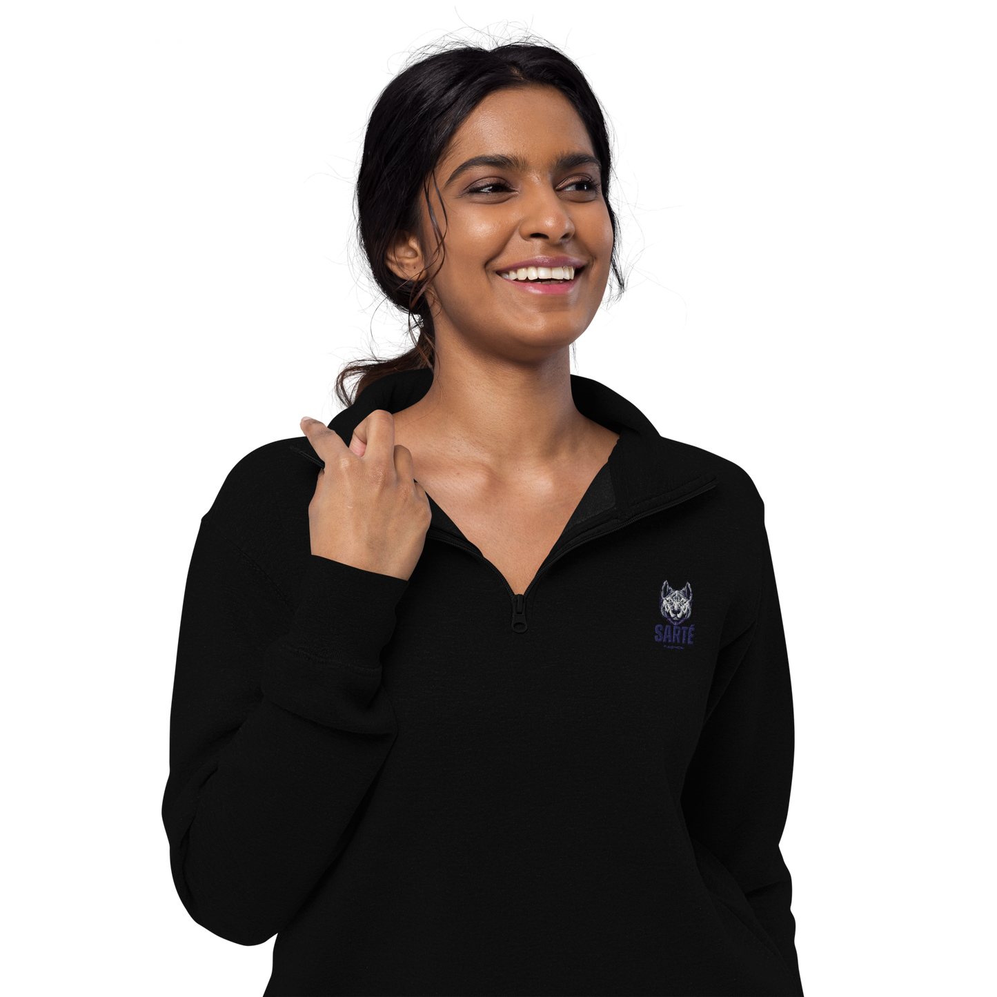 Sarté Unisex Fleece Pullover Quarter Zipper