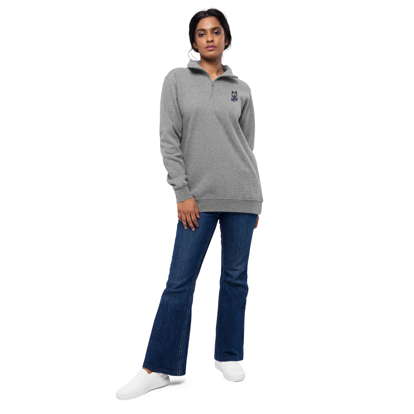 Sarté Unisex Fleece Pullover Quarter Zipper