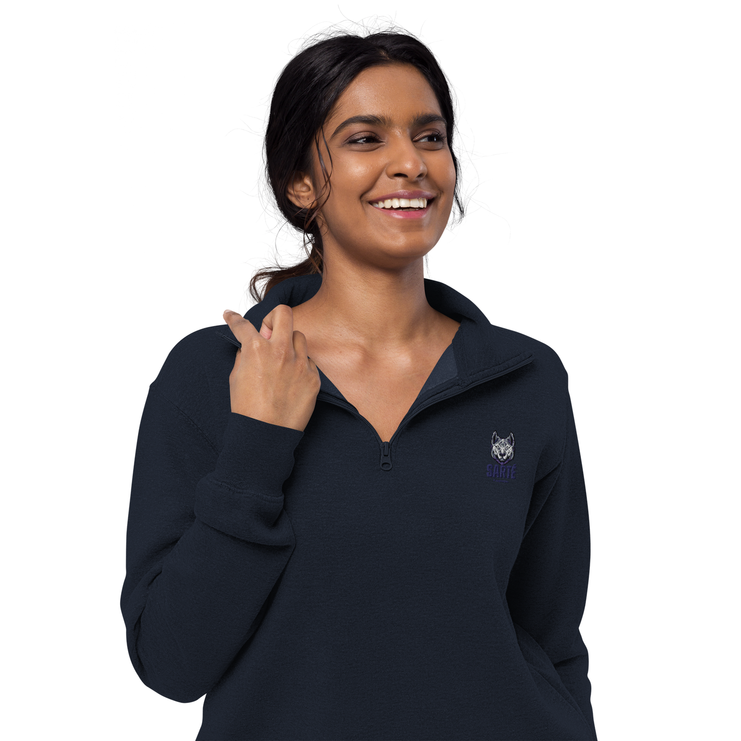 Sarté Unisex Fleece Pullover Quarter Zipper