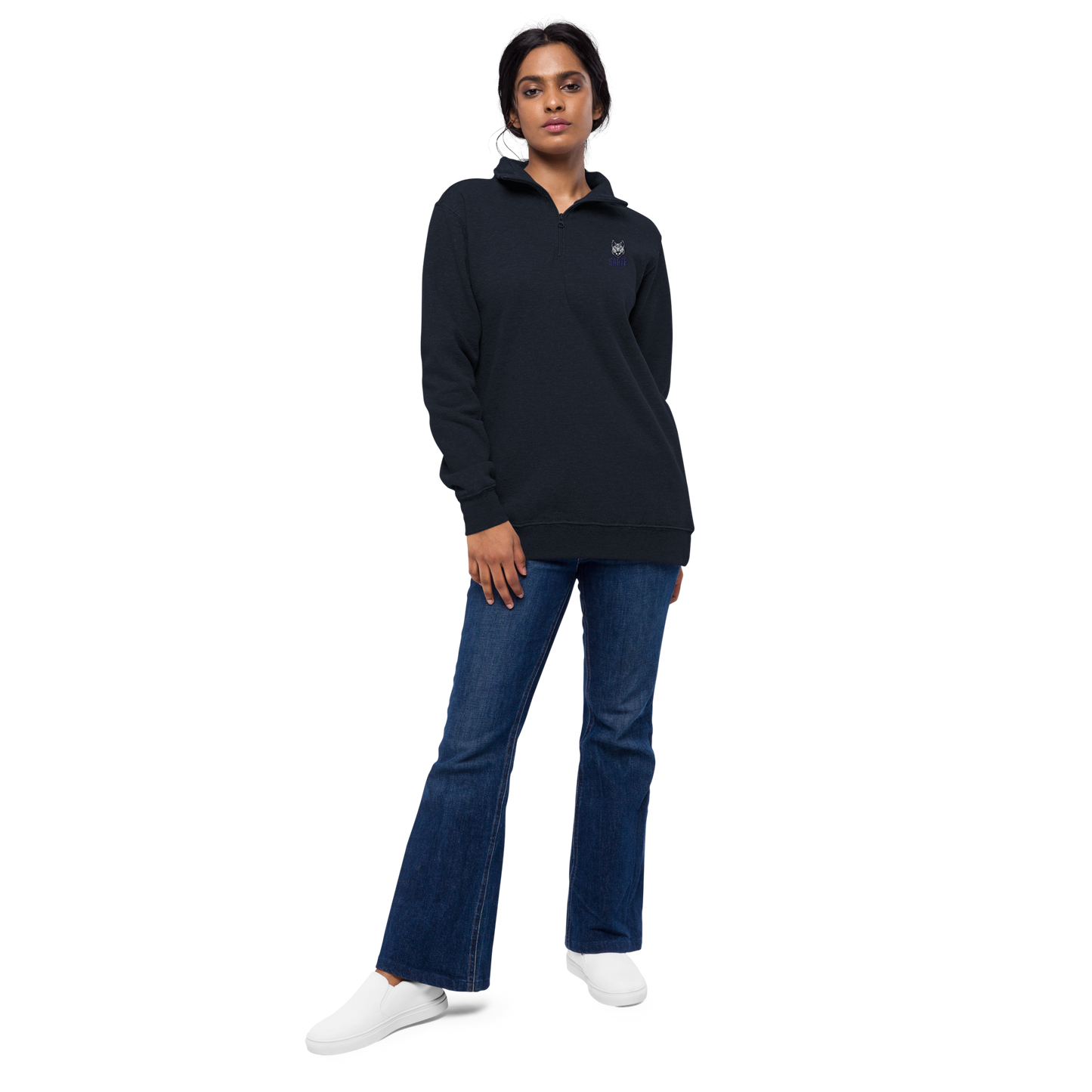 Sarté Unisex Fleece Pullover Quarter Zipper