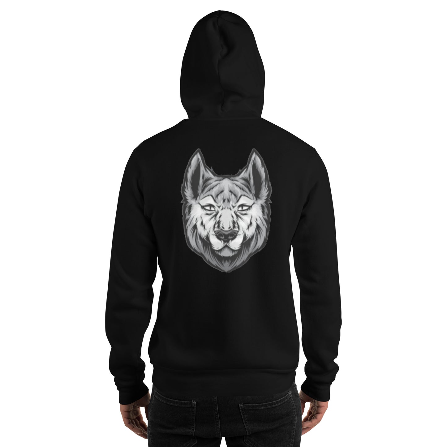 Sarté Wolf Back Unisex Hoodie