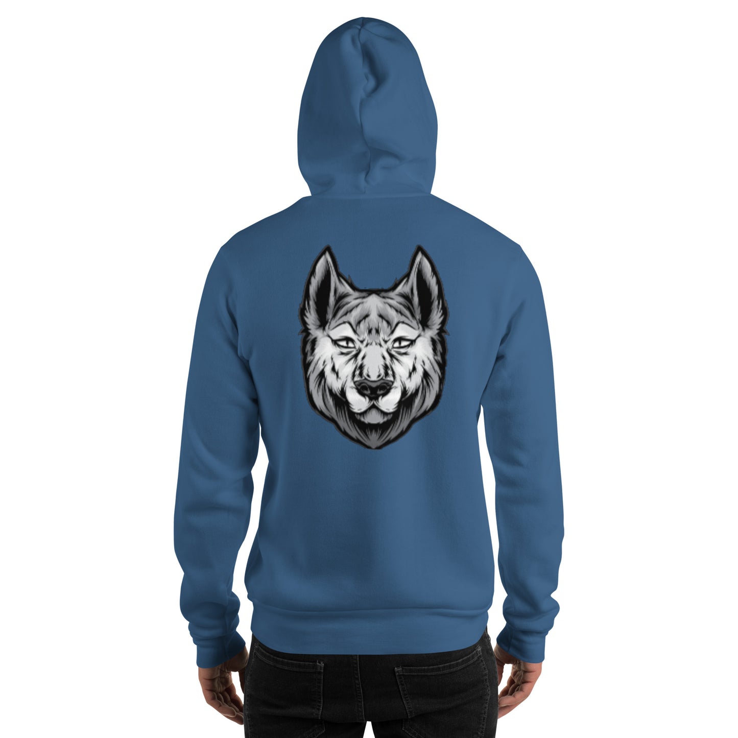 Sarté Wolf Back Unisex Hoodie
