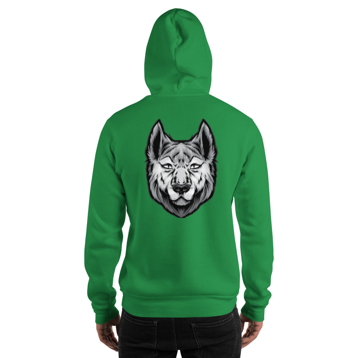 Sarté Wolf Back Unisex Hoodie