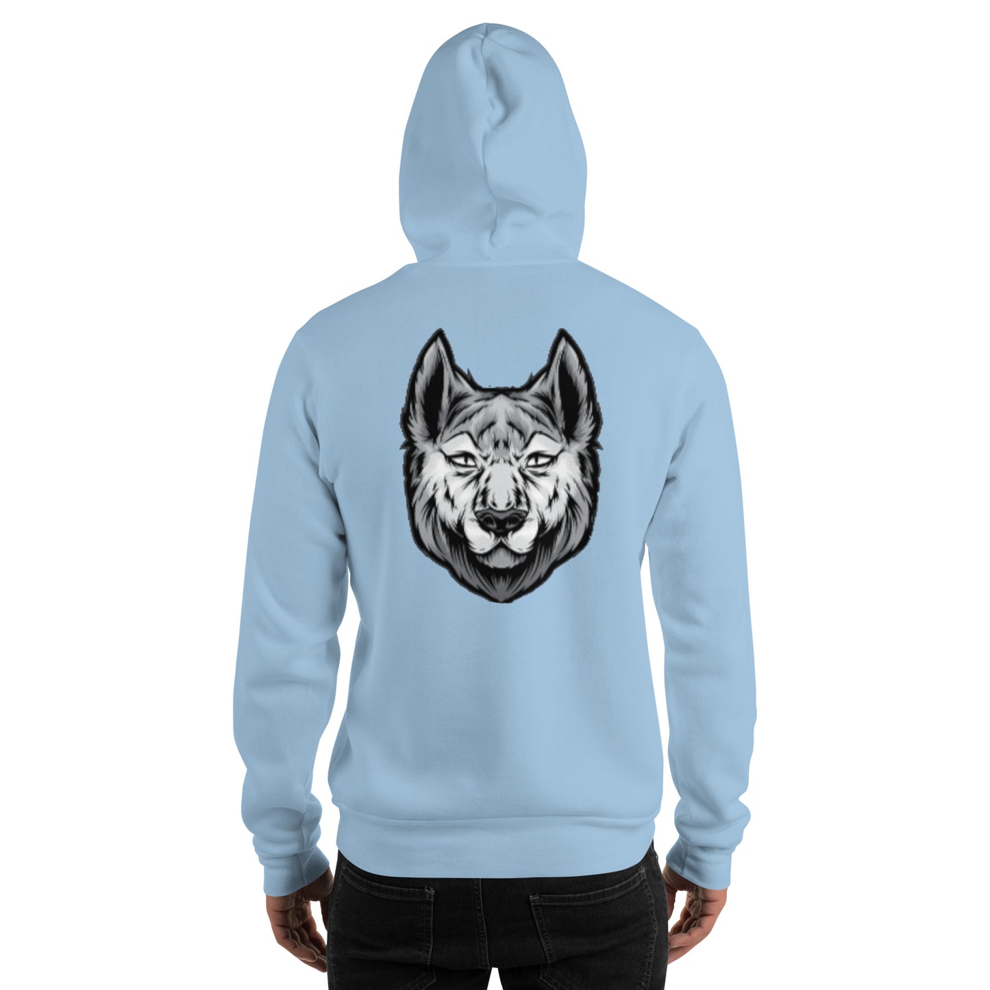 Sarté Wolf Back Unisex Hoodie