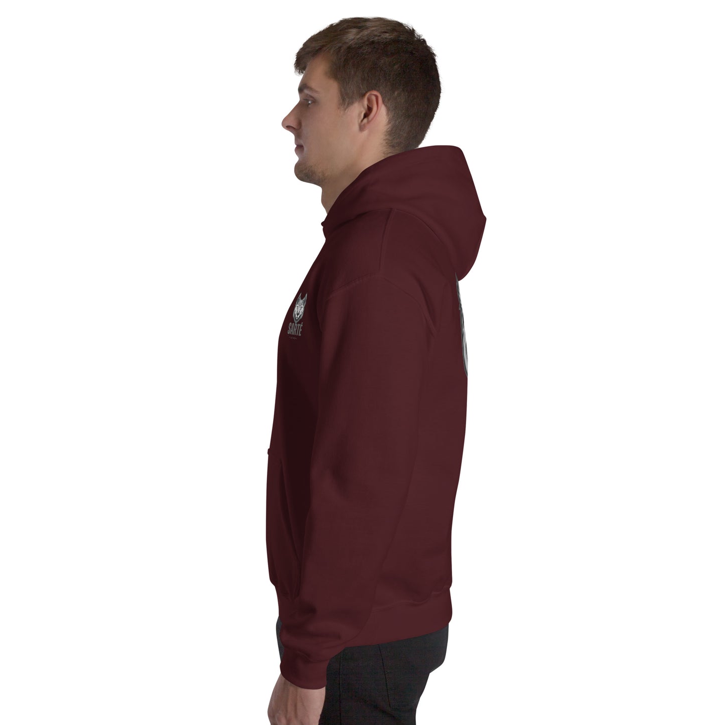 Sarté Wolf Back Unisex Hoodie