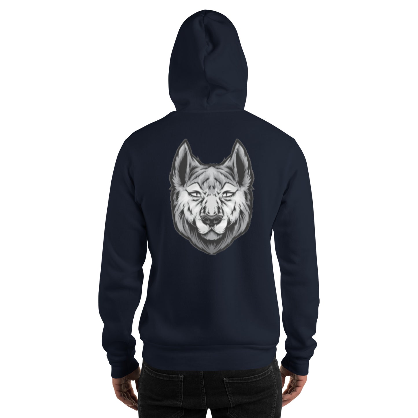 Sarté Wolf Back Unisex Hoodie