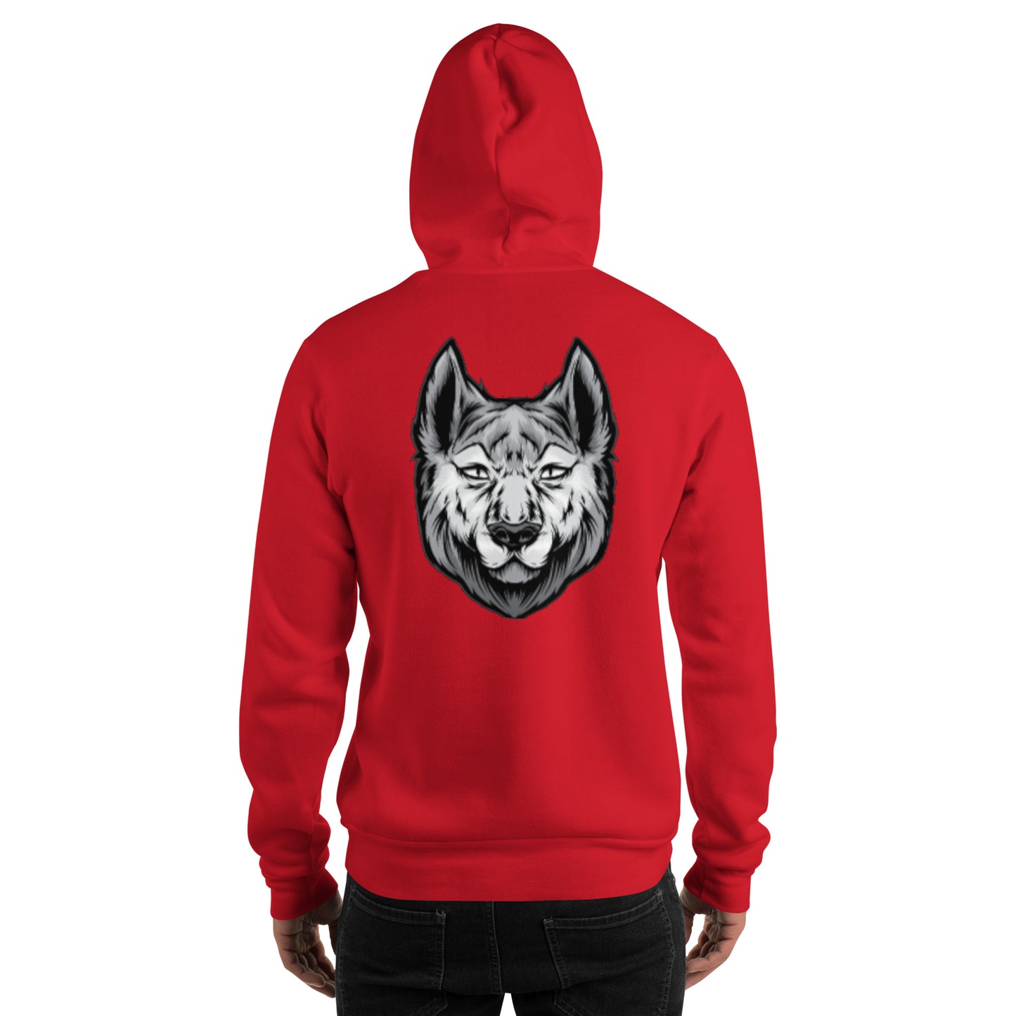 Sarté Wolf Back Unisex Hoodie