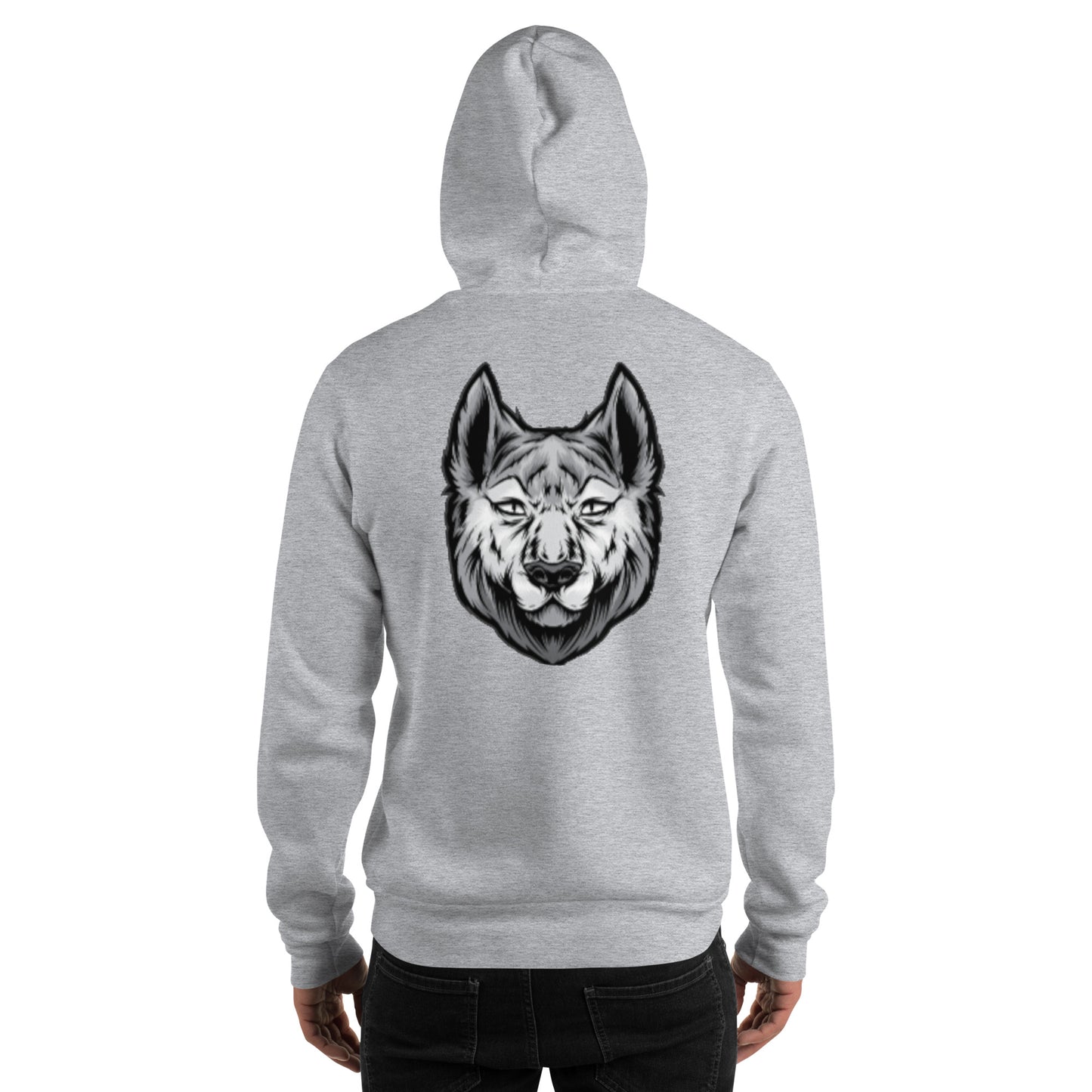 Sarté Wolf Back Unisex Hoodie