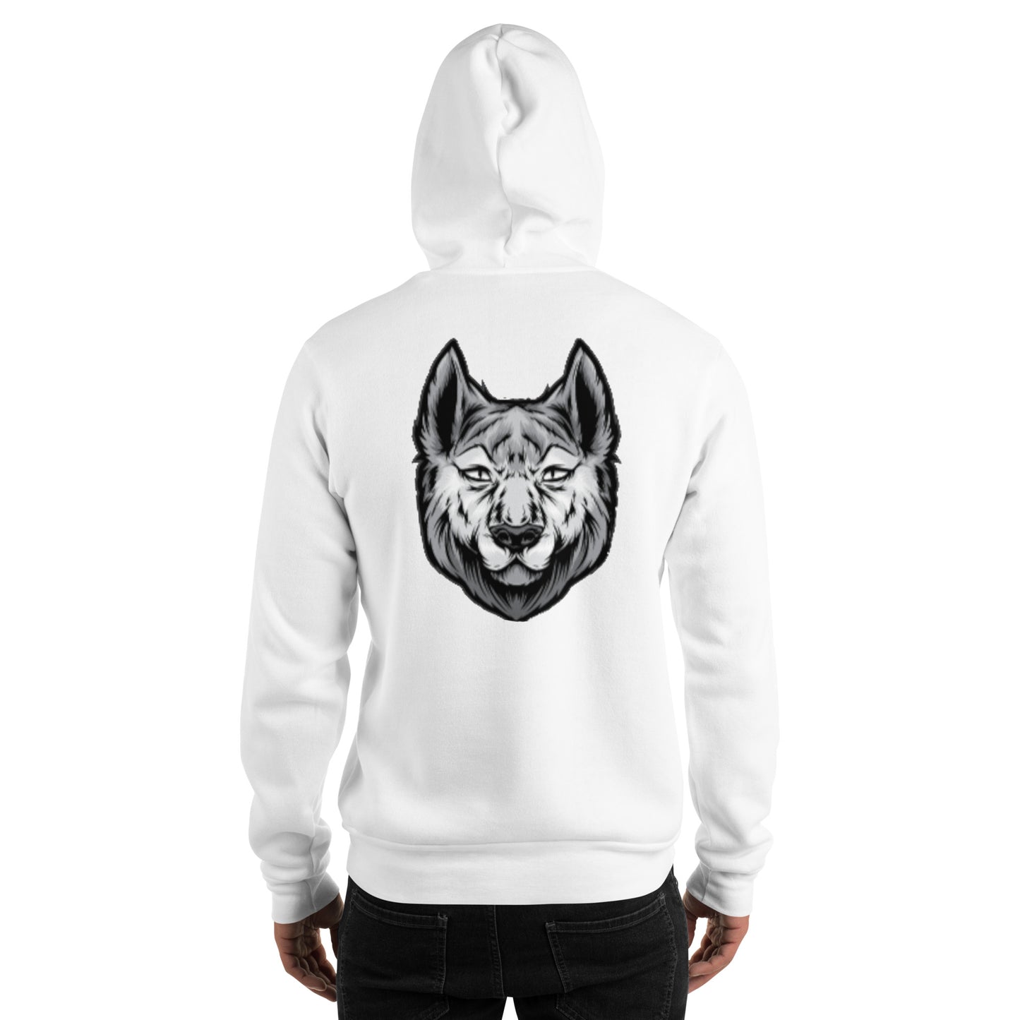 Sarté Wolf Back Unisex Hoodie