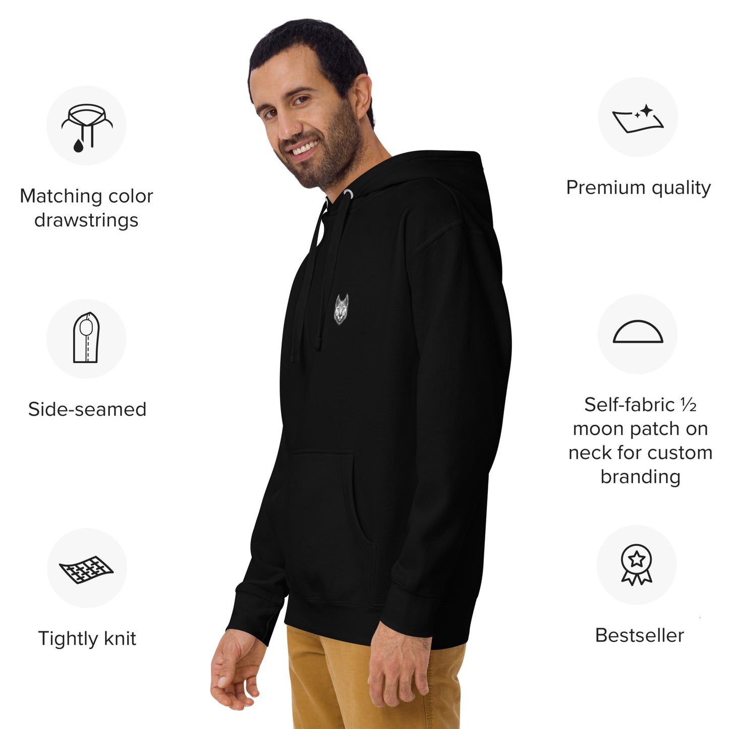Sarté Wolf Unisex Hoodie