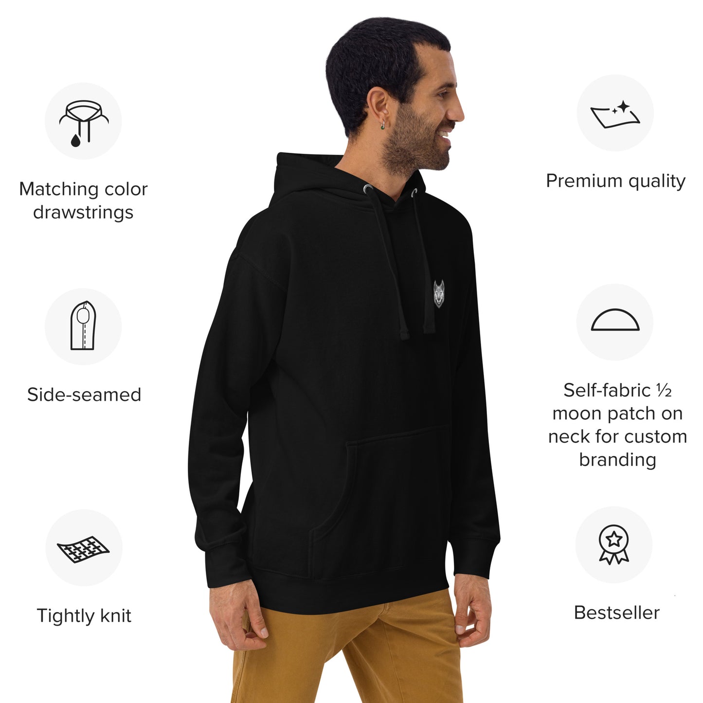 Sarté Wolf Unisex Hoodie
