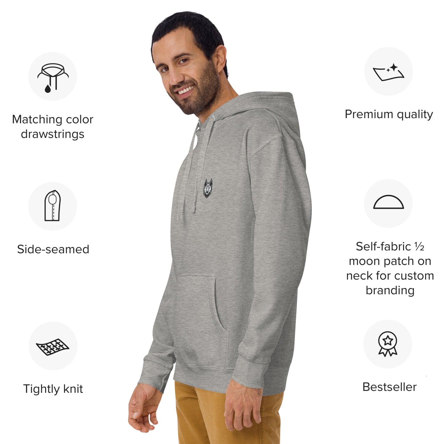 Sarté Wolf Unisex Hoodie
