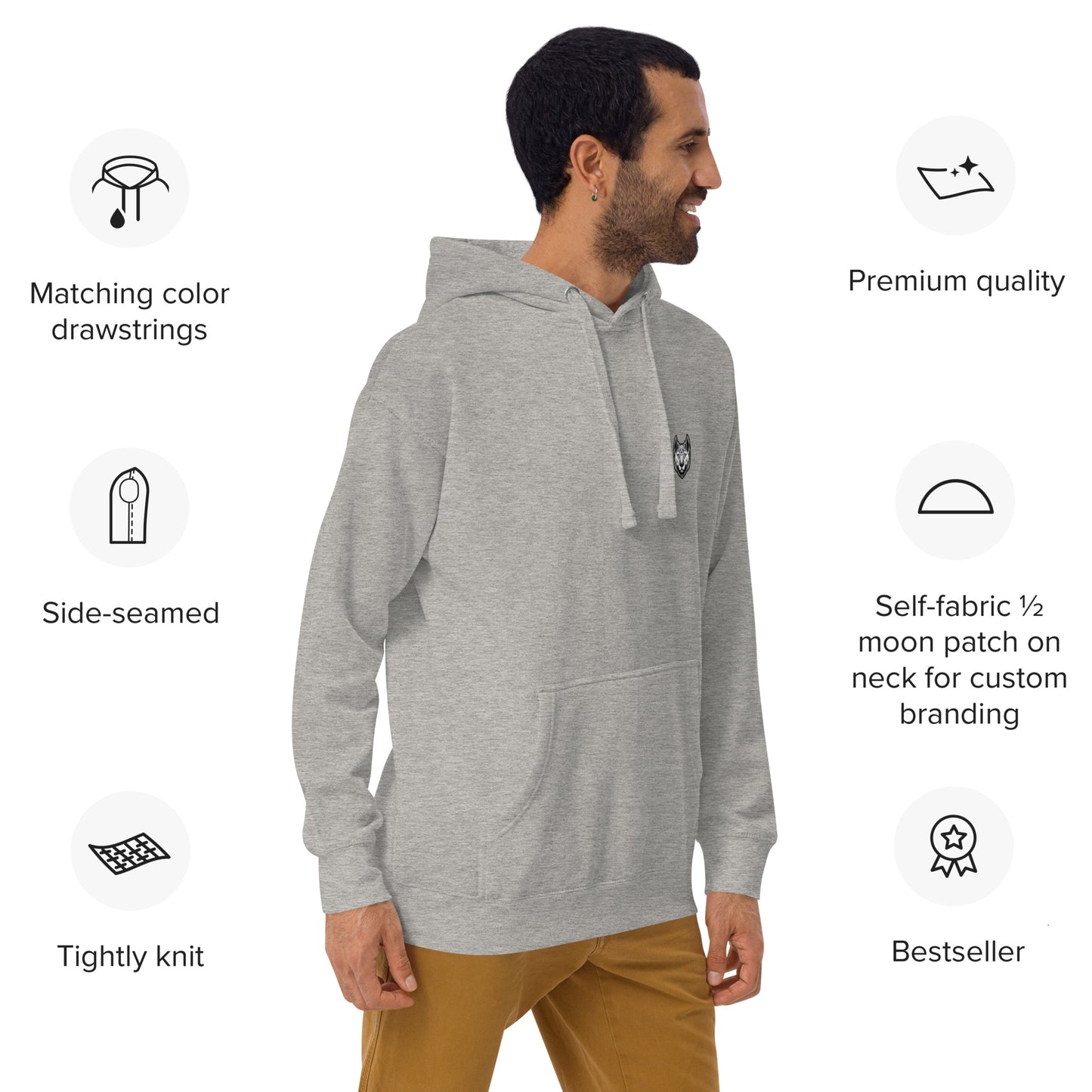 Sarté Wolf Unisex Hoodie