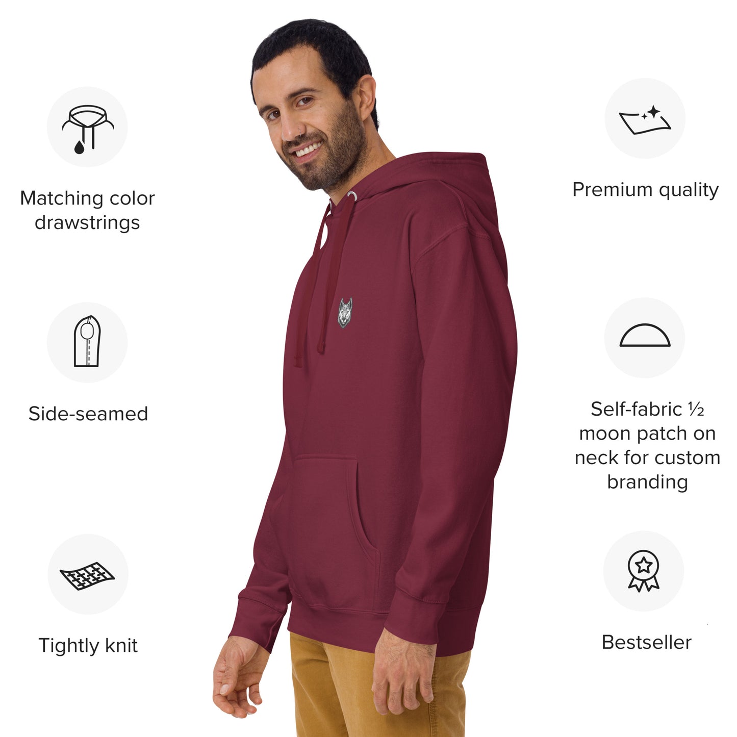Sarté Wolf Unisex Hoodie