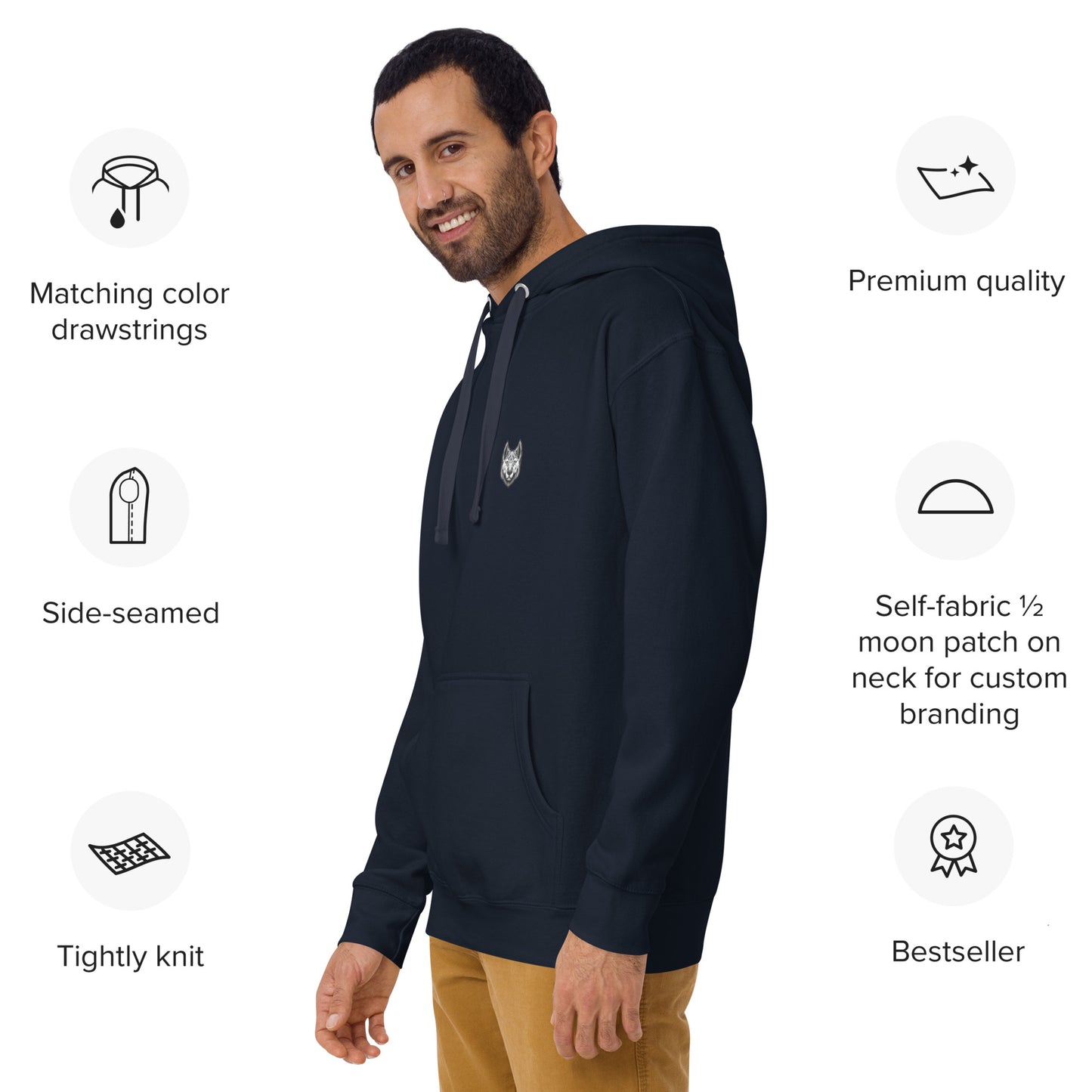Sarté Wolf Unisex Hoodie