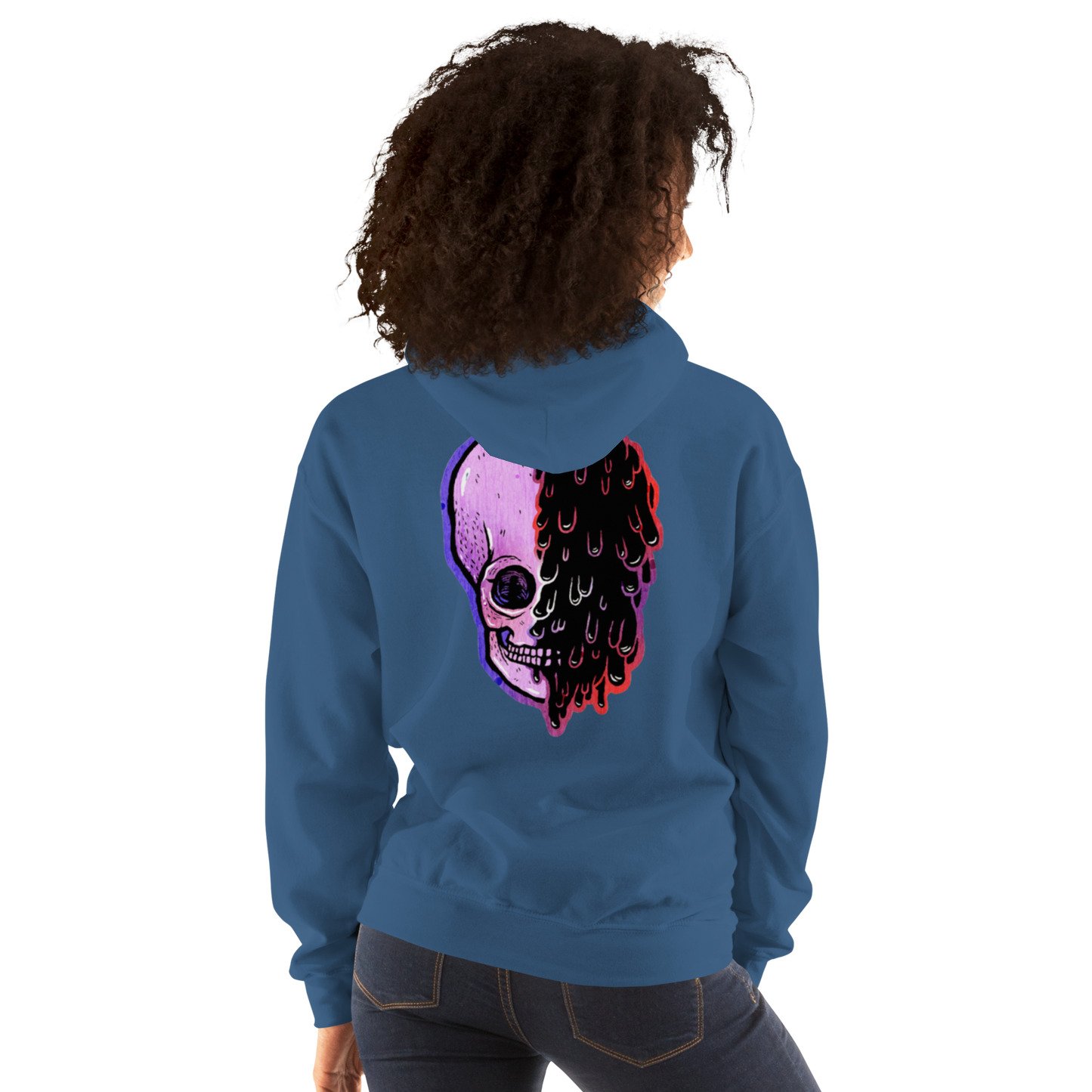 Sarté Melted Skull Hoodie