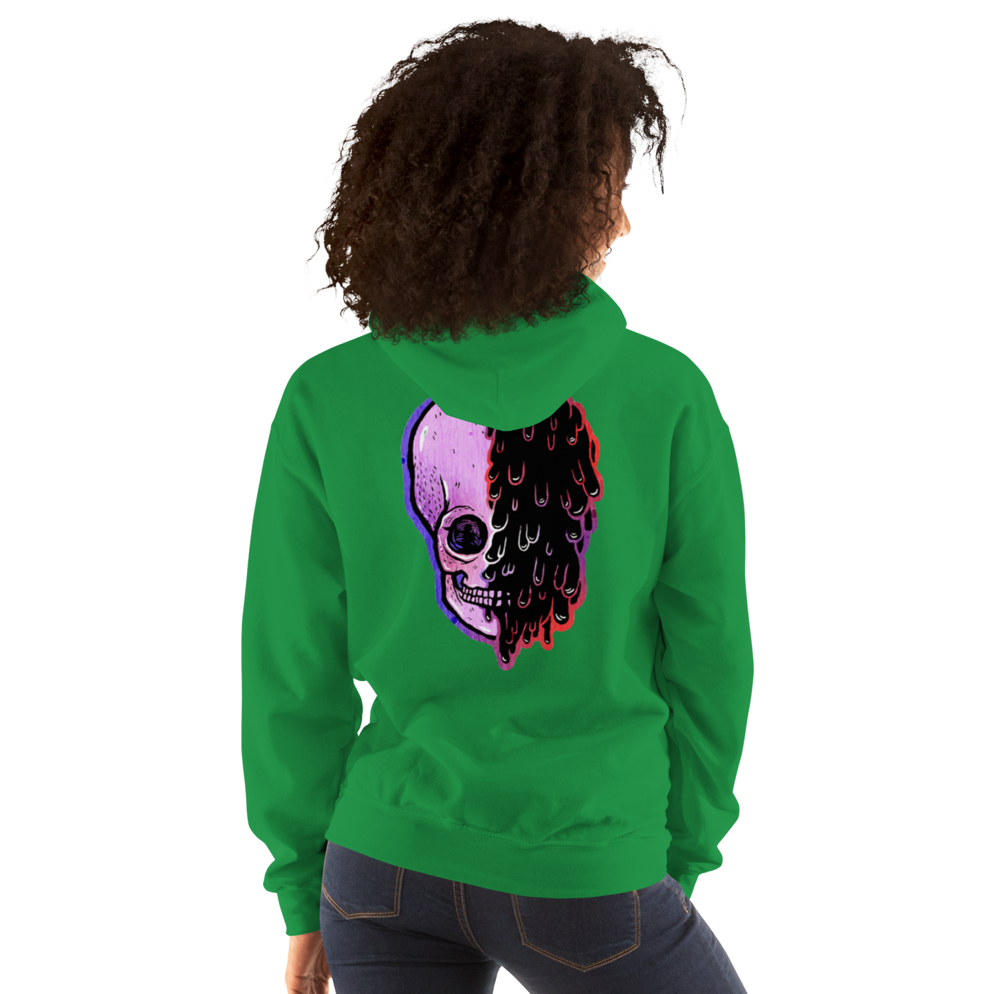 Sarté Melted Skull Hoodie