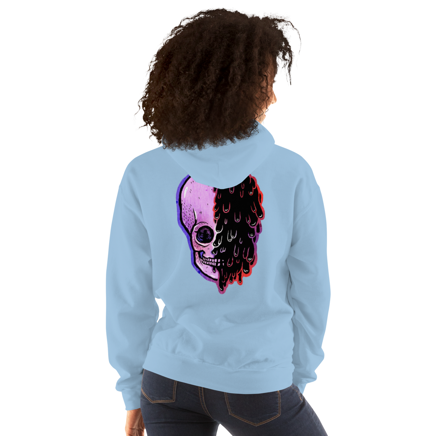 Sarté Melted Skull Hoodie