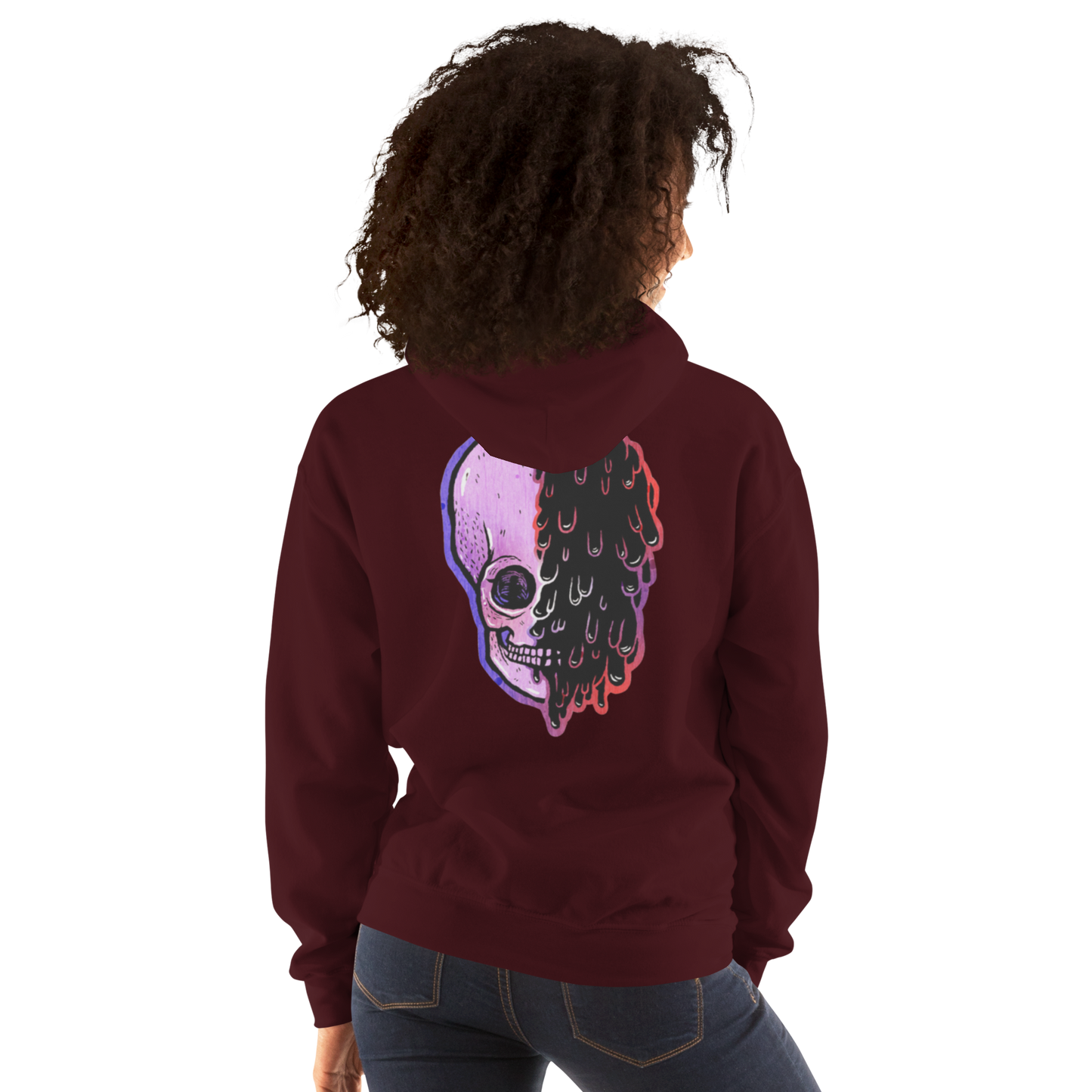 Sarté Melted Skull Hoodie