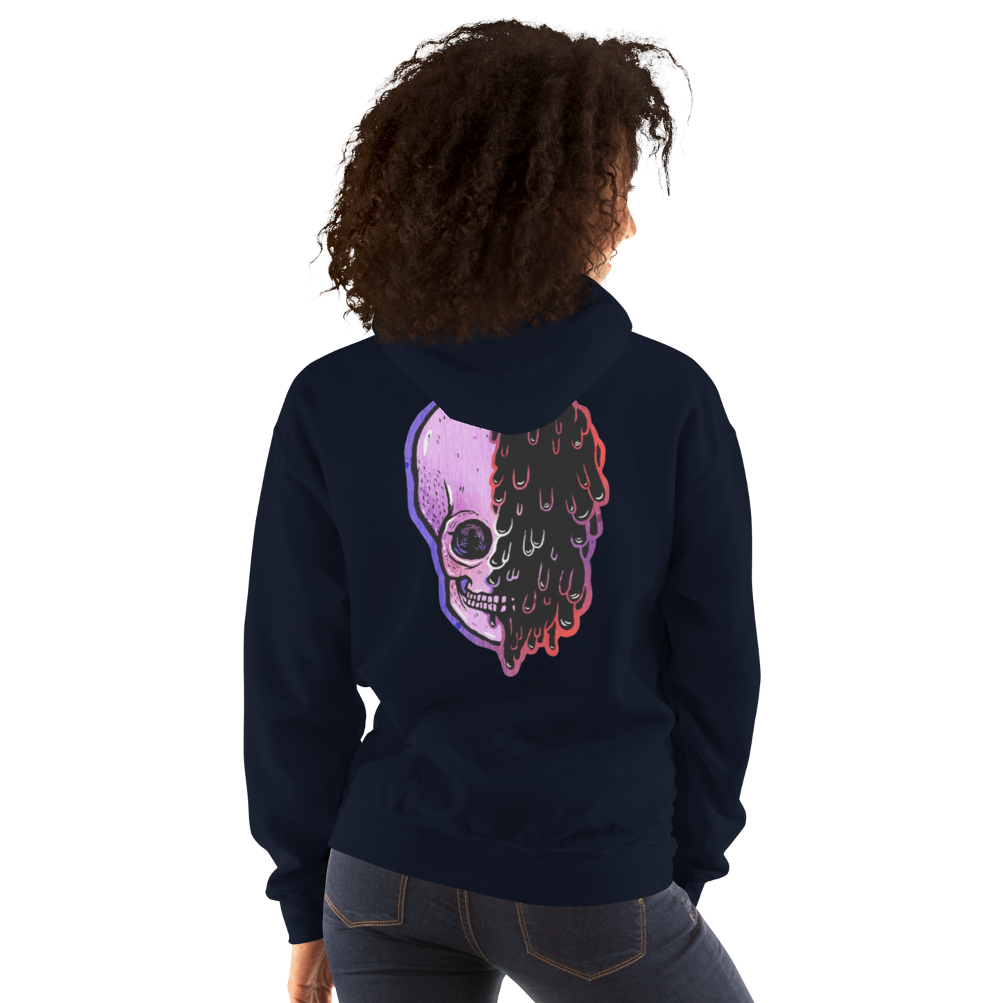 Sarté Melted Skull Hoodie