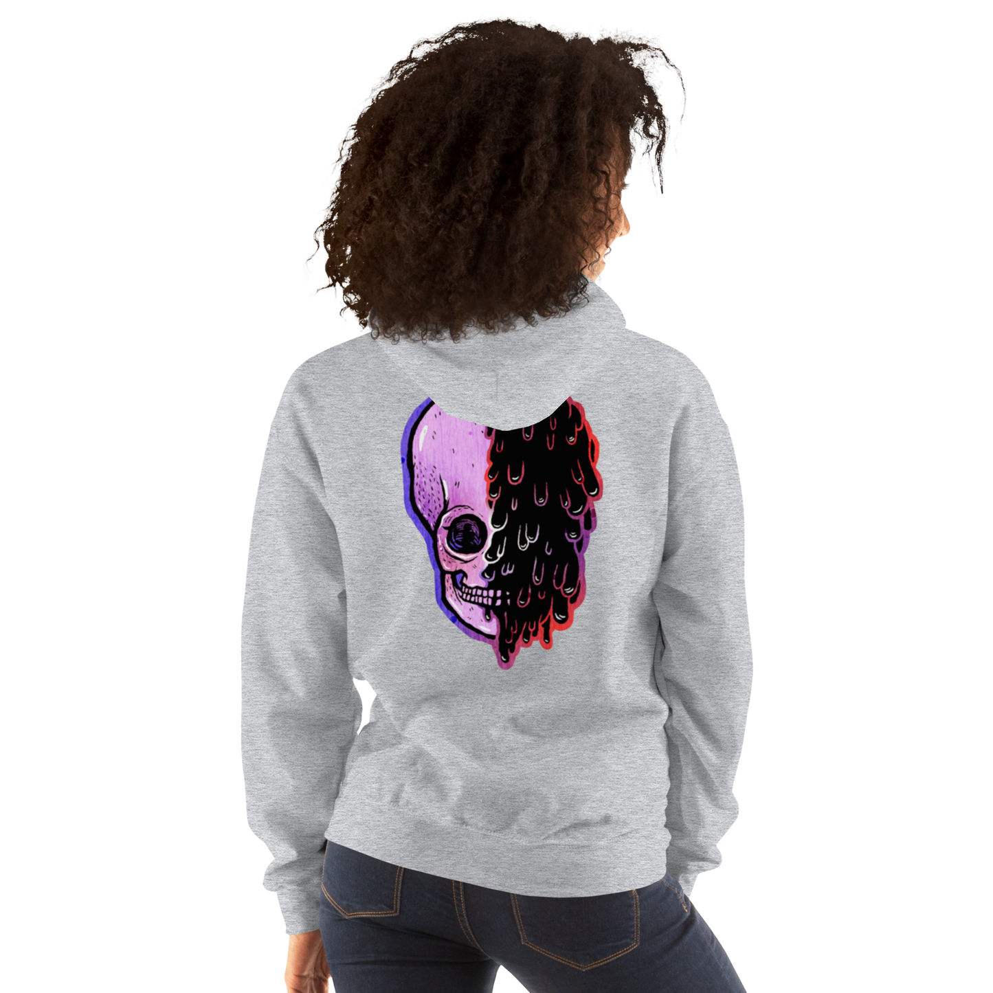 Sarté Melted Skull Hoodie