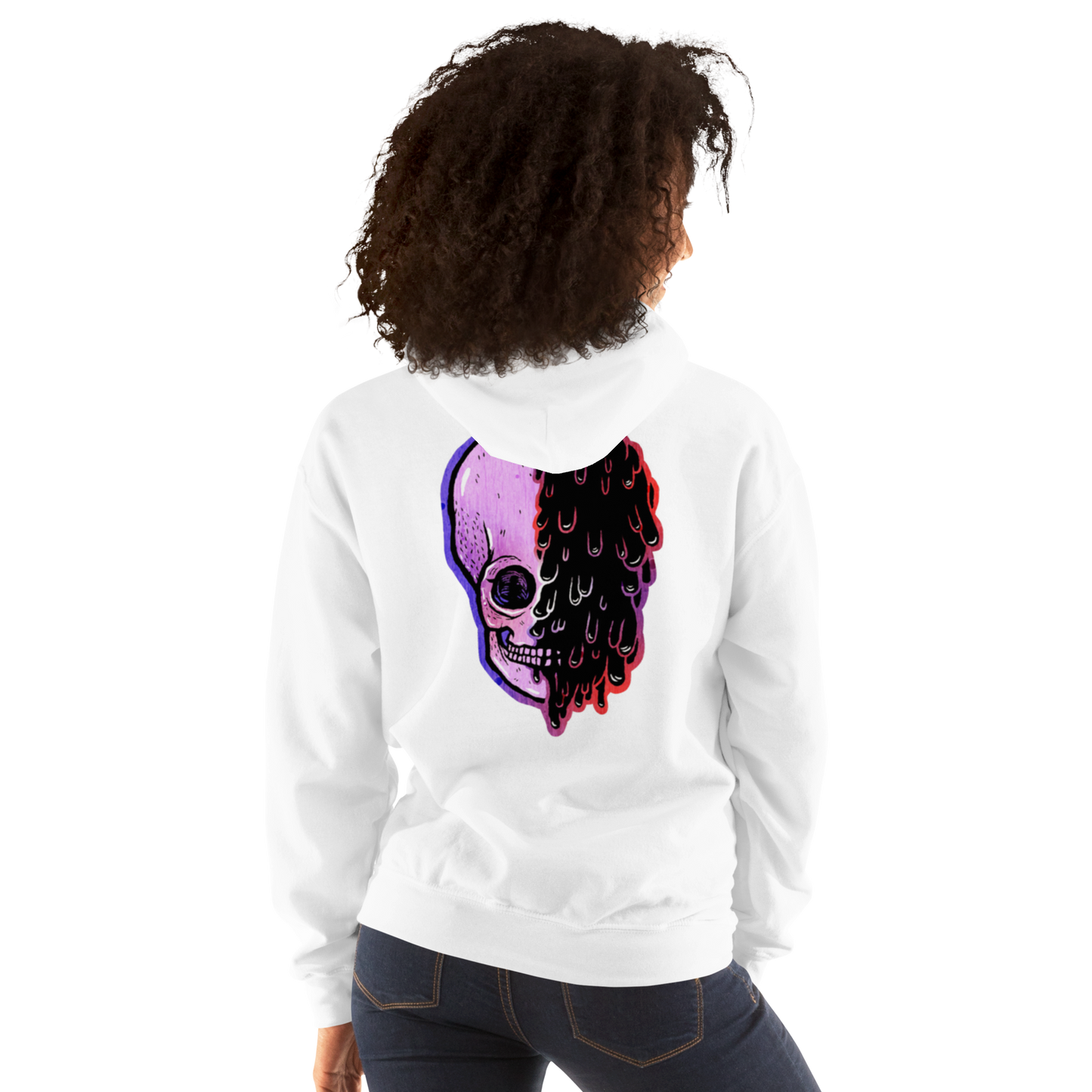 Sarté Melted Skull Hoodie